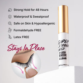 iENVY eyelash glue brush-on applicator close-up