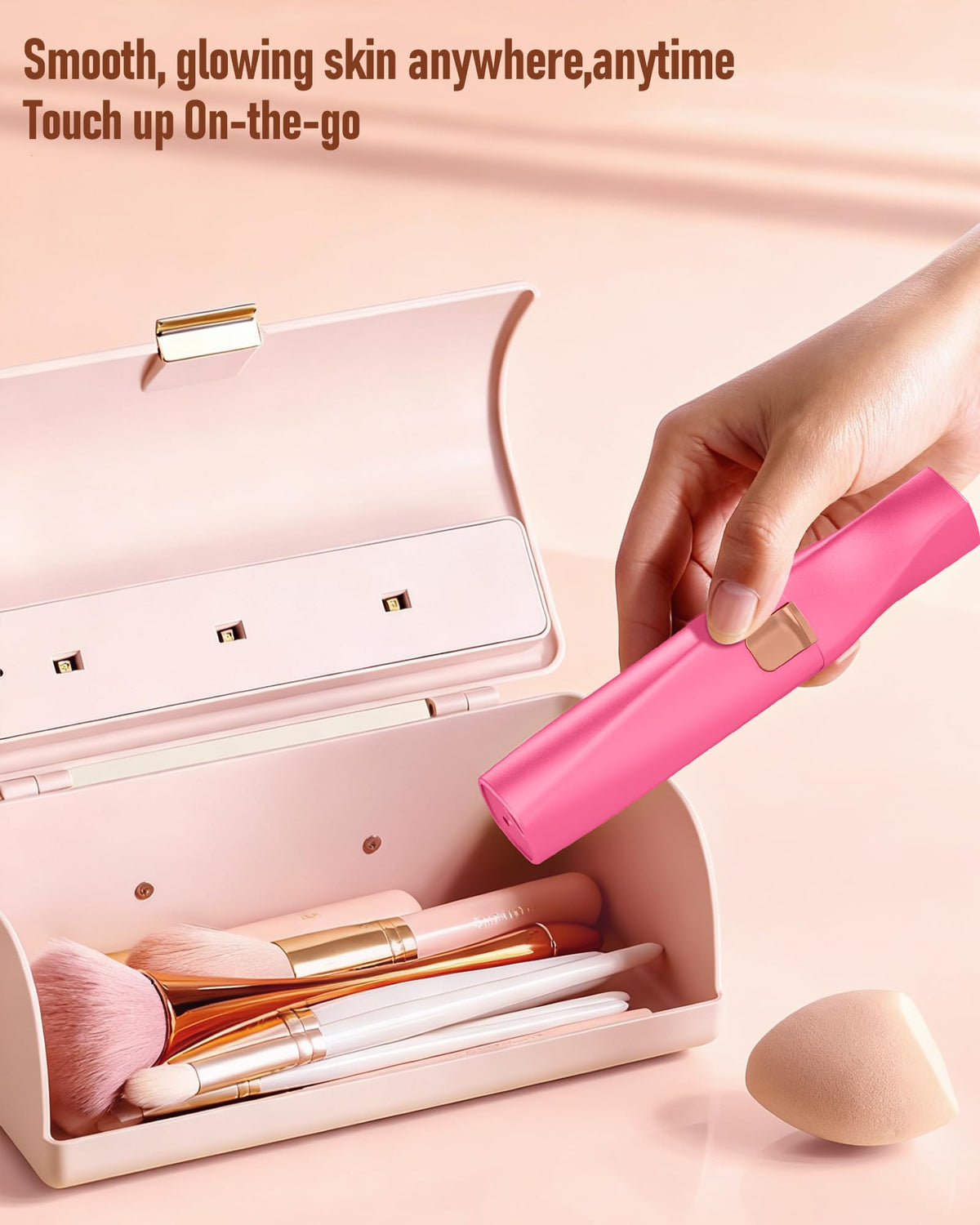 IFANZETECH Eyebrow Trimmer in travel case