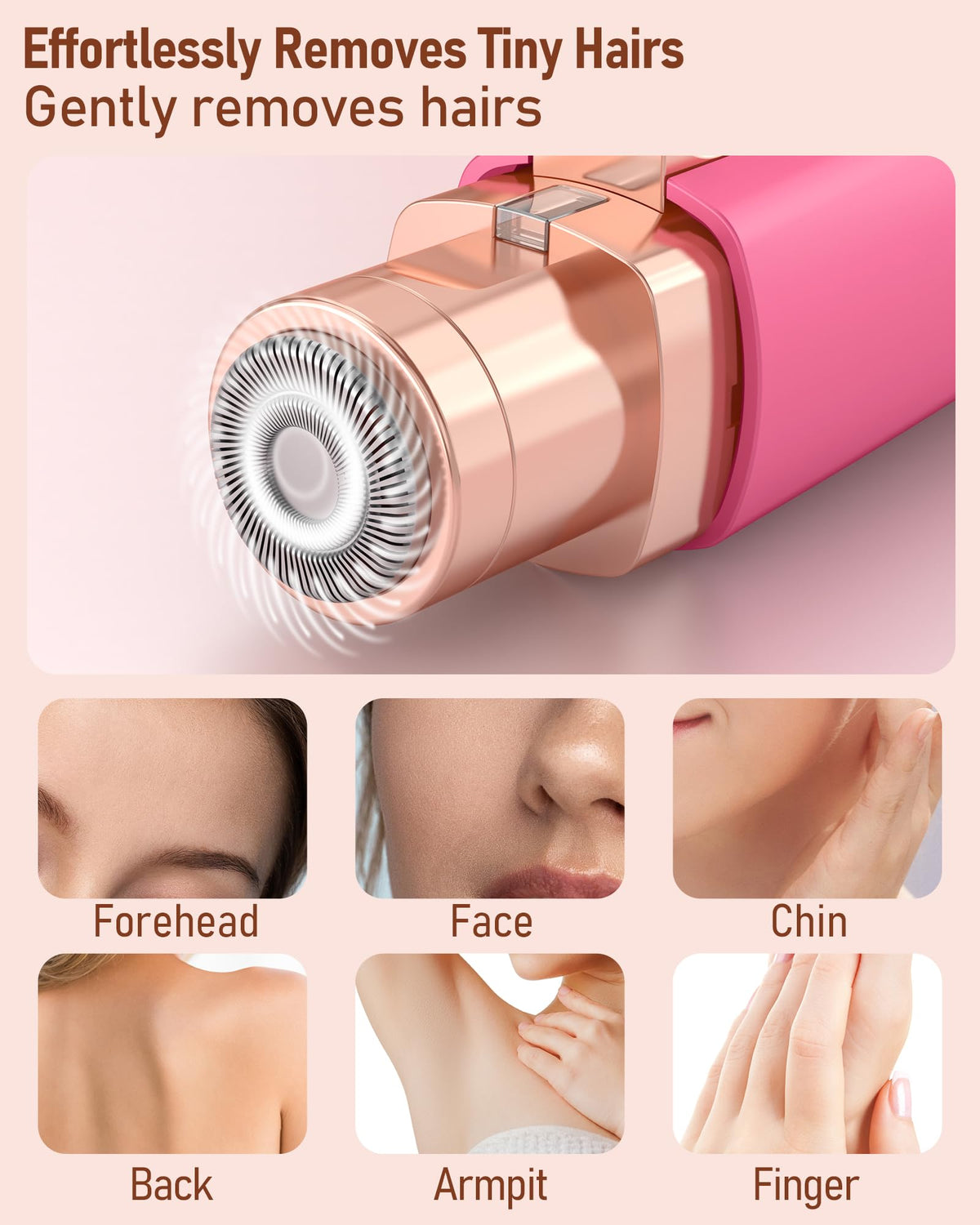 IFANZETECH Eyebrow Trimmer with replacement heads