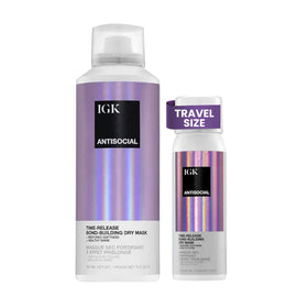 IGK Antisocial Dry Hair Mask 5.0 oz front view