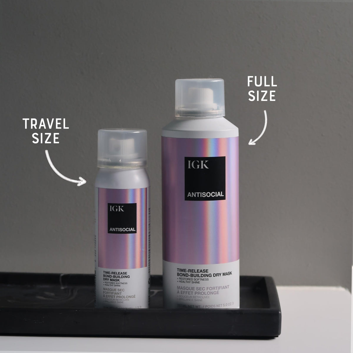 IGK Antisocial Dry Hair Mask packaging details