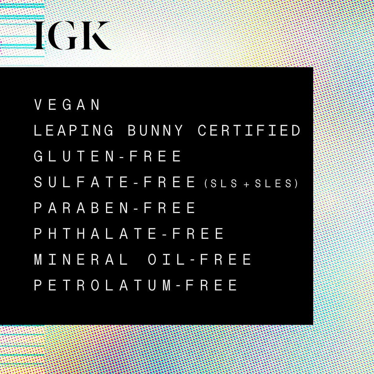IGK Antisocial Midnight Silk Bond-Building Dry Hair Mask close-up of nozzle