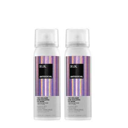IGK Antisocial No-Rinse Overnight Dry Hair Mask front view