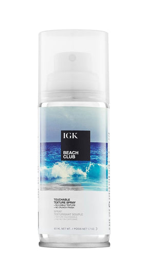 IGK Beach Club Touchable Texture Spray 1.7 Oz front view