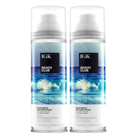 IGK Beach Club Volumizing Texture Spray front view, 5.0 oz