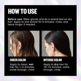IGK Brown Bella Hair Gloss semi-permanent colour mask