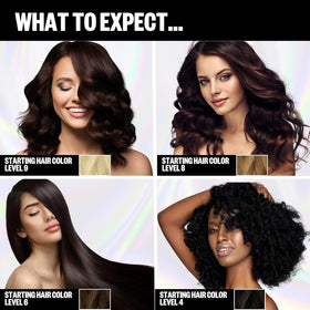 IGK Brown Bella Hair Gloss with gloves and clips for application