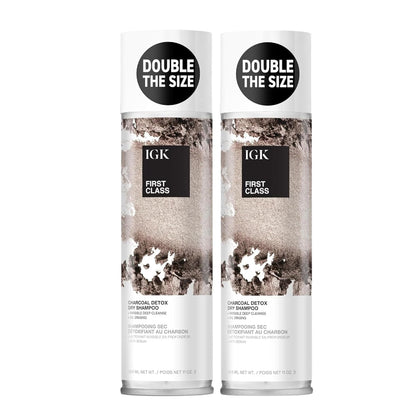 IGK First Class Charcoal Detox Dry Shampoo 11 Oz front view