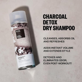 IGK First Class Charcoal Detox Dry Shampoo packaging details
