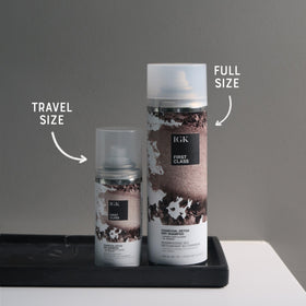 IGK First Class Charcoal Detox Dry Shampoo spray nozzle