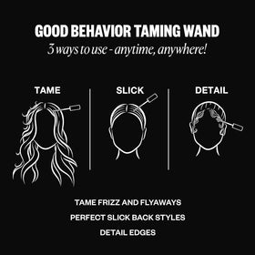 IGK Good Behavior Frizz Wand and Slick Stick side view