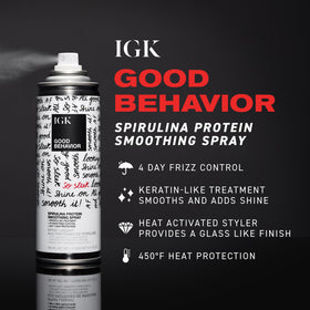 IGK Good Behavior Smoothing Spray 12 oz back view