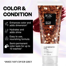 IGK On The Money Hair Gloss texture close-up