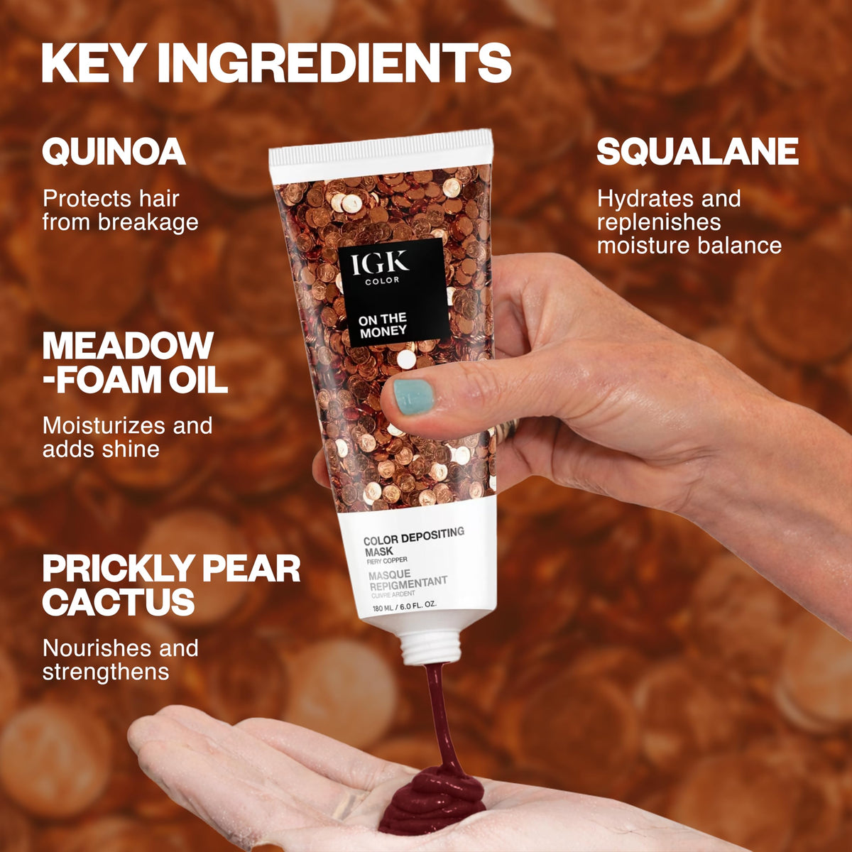 IGK On The Money Hair Gloss with applicator