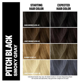 IGK Pitch Black Hair Gloss texture close-up