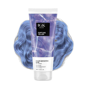 IGK Soft Lavender Hair Gloss 200g front view