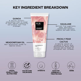 IGK Strawberry Milkshake Hair Gloss side view