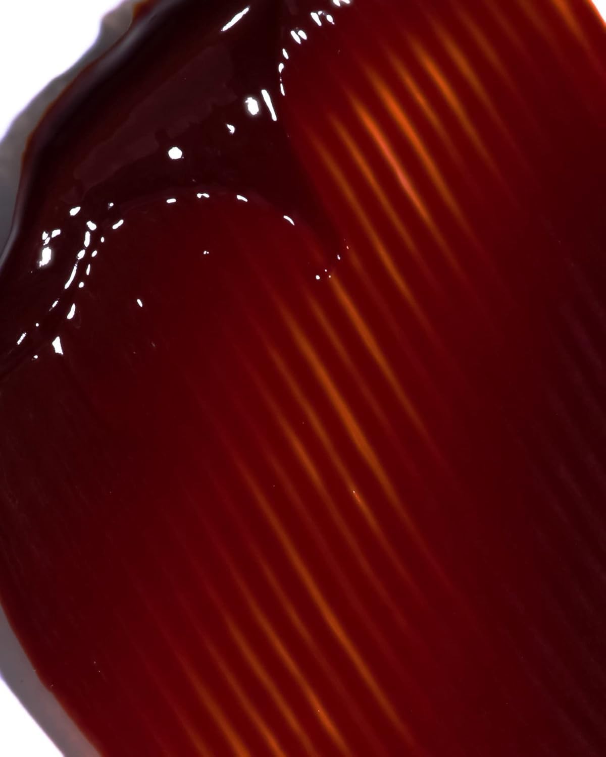 IGK Williams Burgundy Hair Gloss on hair