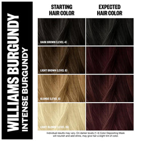 IGK Williams Burgundy Hair Gloss packaging