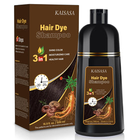 IIIMEIDU Brown Hair Dye Shampoo 531g front view