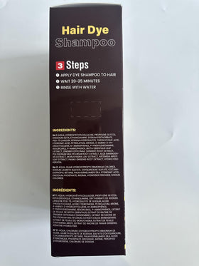 IIIMEIDU Dark Coffee Hair Dye Shampoo ingredients list