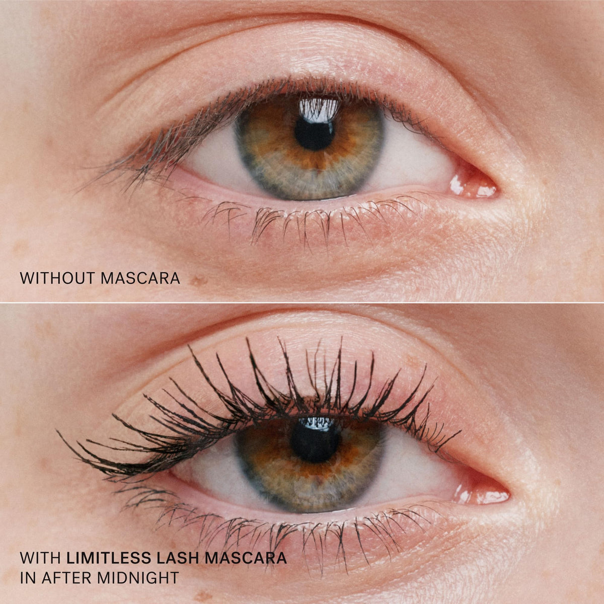 ILIA Limitless Lash Mascara After Midnight Soft Black on makeup table