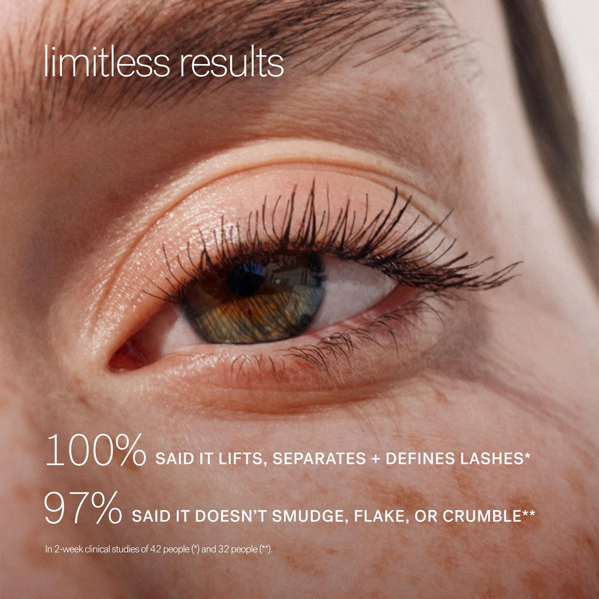 ILIA Limitless Lash Mascara After Midnight Soft Black with other makeup