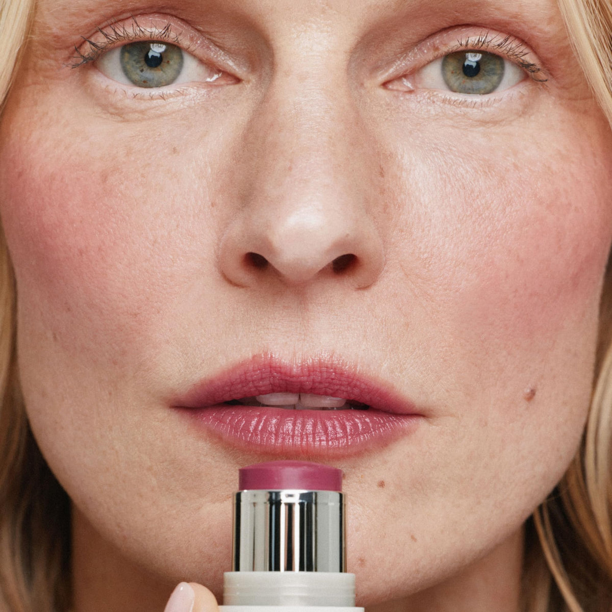 ILIA Multi-Stick Cheek + Lip Color A Fine Romance rich berry shade