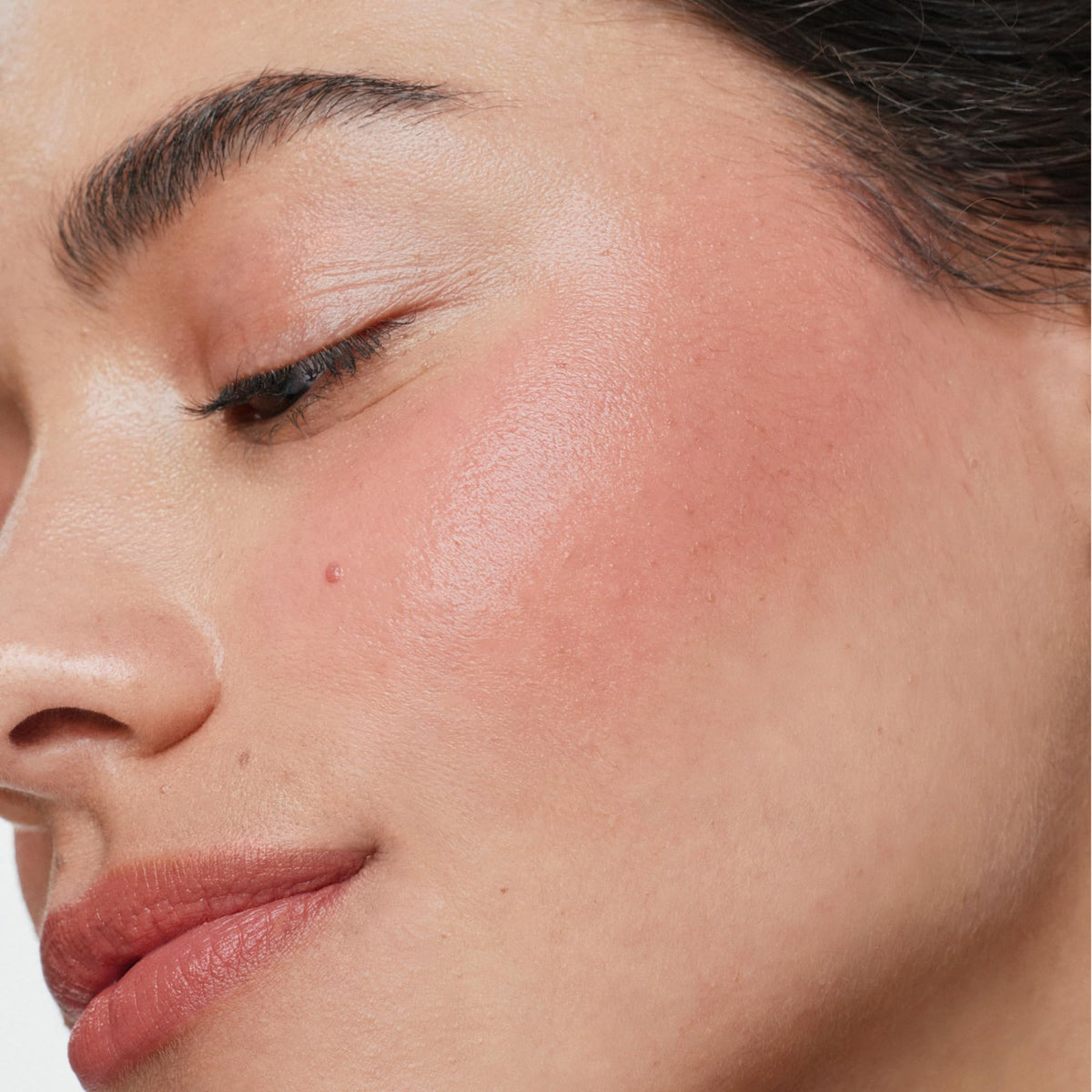ILIA Multi-Stick Cheek + Lip Color All Of Me Watermelon Pink swatch on skin