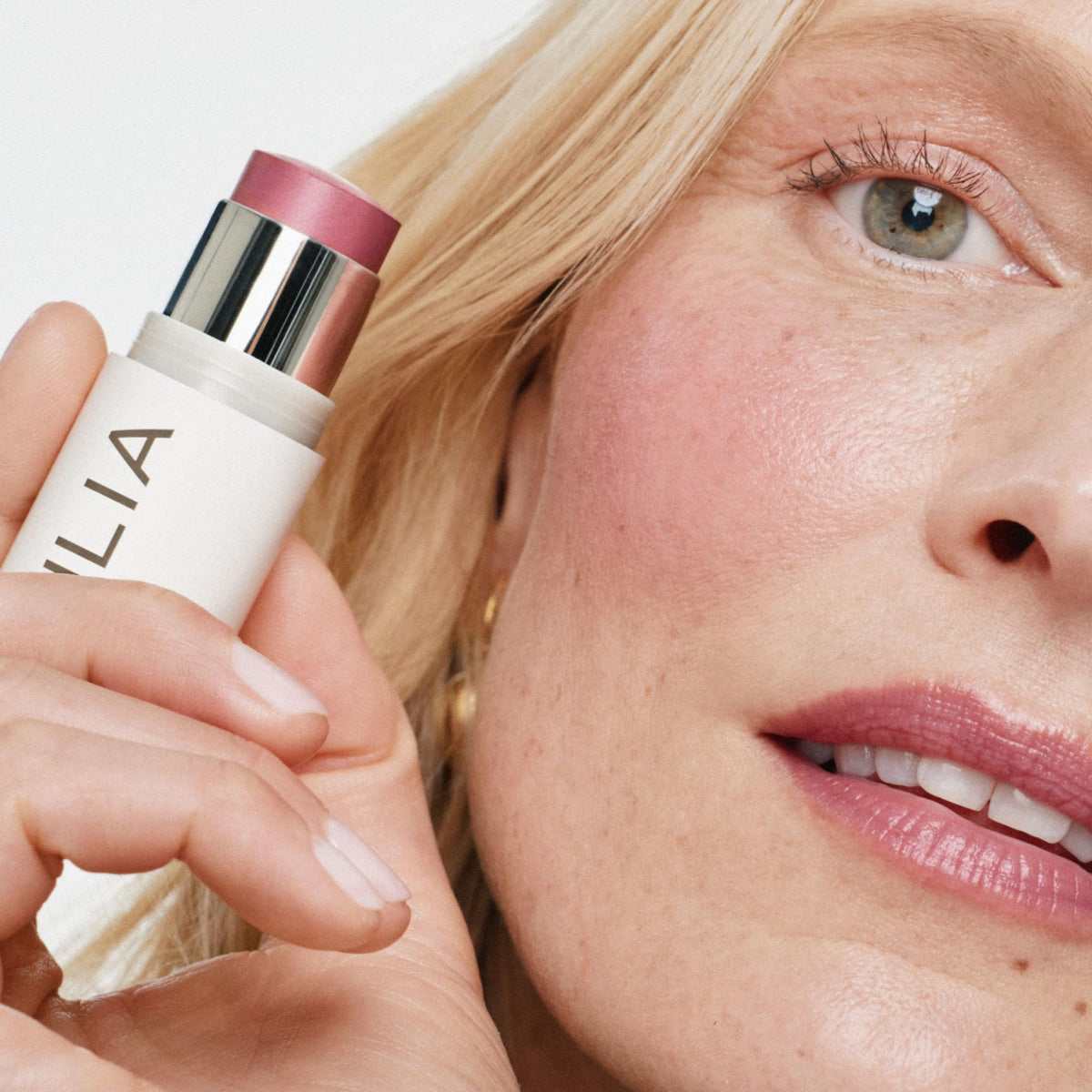 ILIA Multi-Stick Cheek + Lip Color At Last Mauve Rose packaging