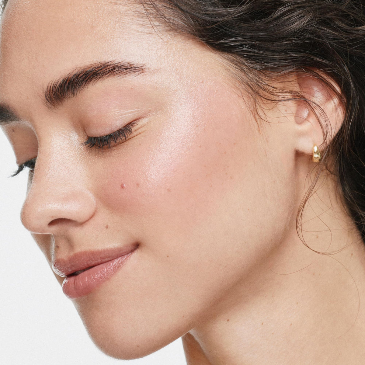 ILIA Multi-Stick Cheek + Lip Color swatched on skin