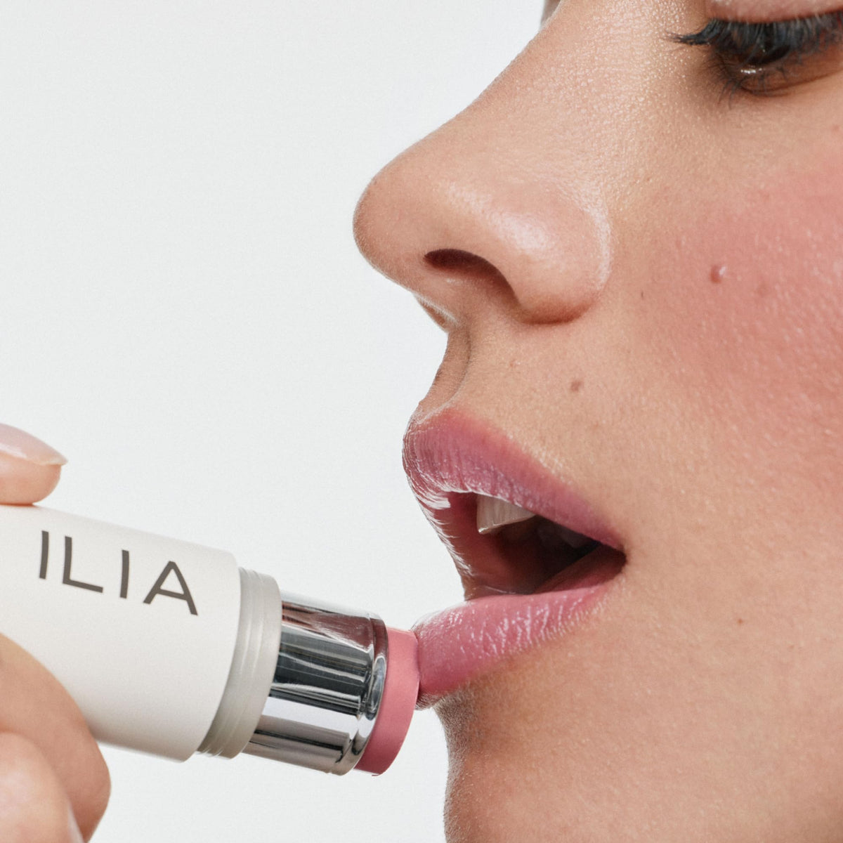 ILIA Multi-Stick Cheek + Lip Color Tenderly Soft Pink packaging