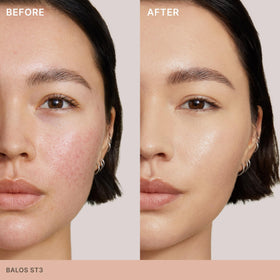 ILIA Super Serum Skin Tint SPF 40 Balos ST3 bottle with cap