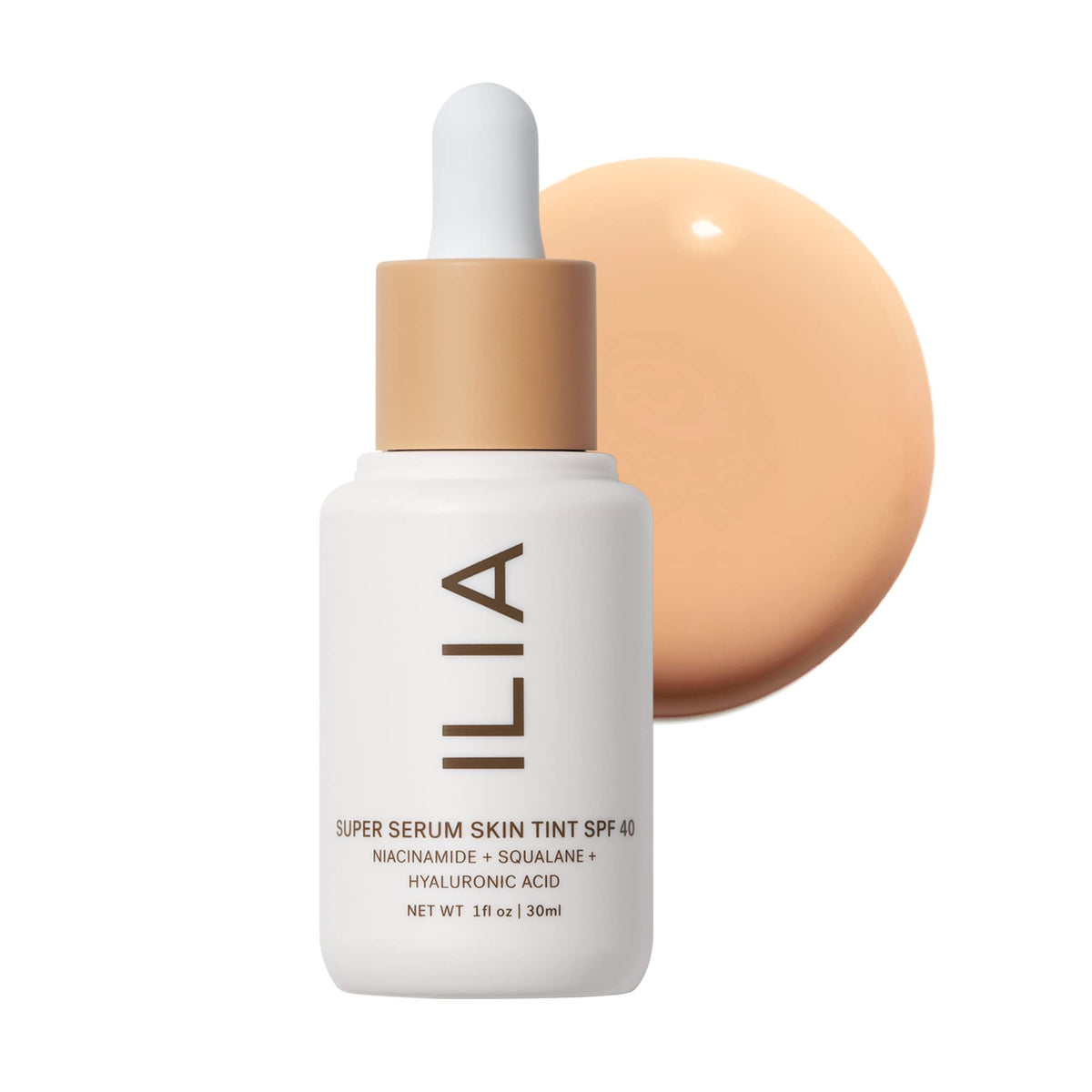 ILIA Super Serum Skin Tint SPF 40 Bom Bom ST5 front view