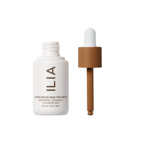 ILIA Super Serum Skin Tint SPF 40 bottle side view