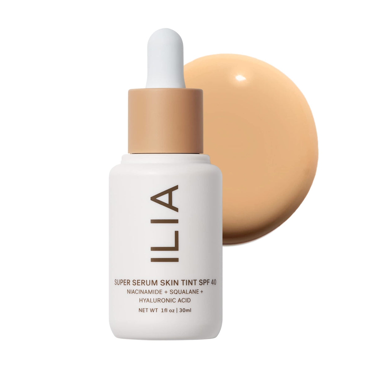 ILIA Super Serum Skin Tint SPF 40 Diaz ST7 front view