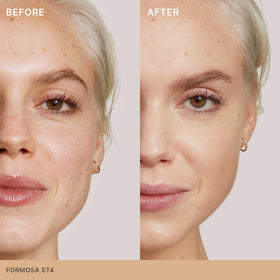 ILIA Super Serum Skin Tint SPF 40 Formosa ST4 texture on skin