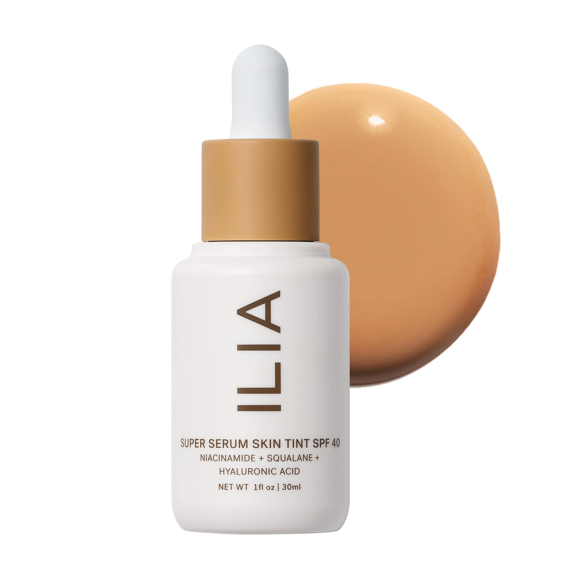 ILIA Super Serum Skin Tint SPF 40 Morgat ST11.5 front view