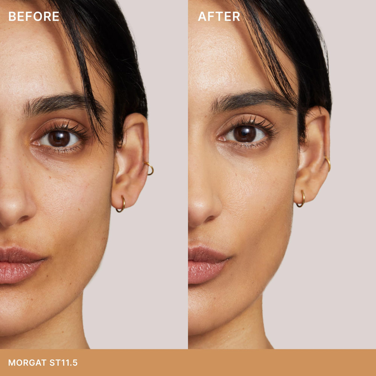 ILIA Super Serum Skin Tint SPF 40 Morgat ST11.5 side view