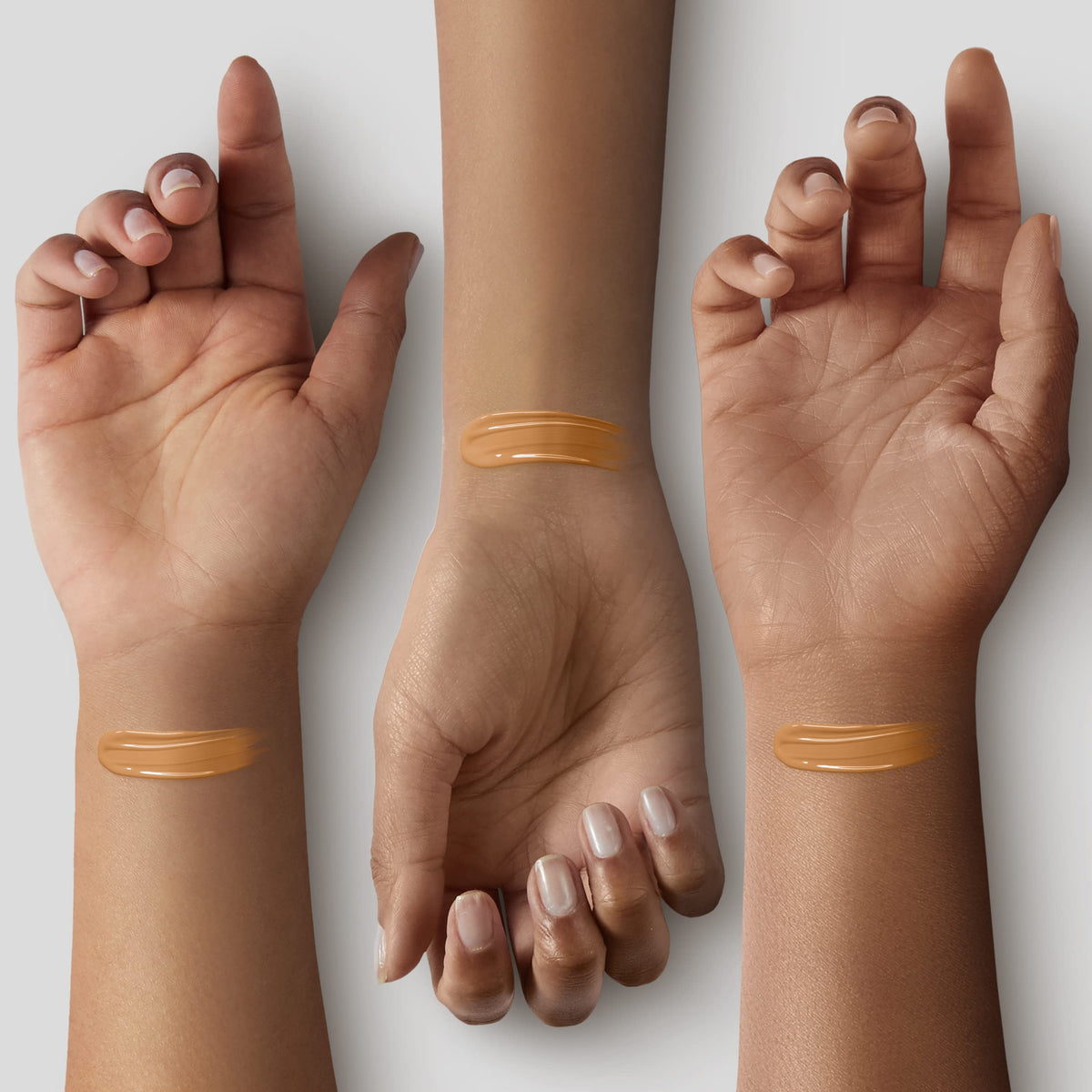 ILIA Super Serum Skin Tint SPF 40 Morgat ST11.5 texture on skin