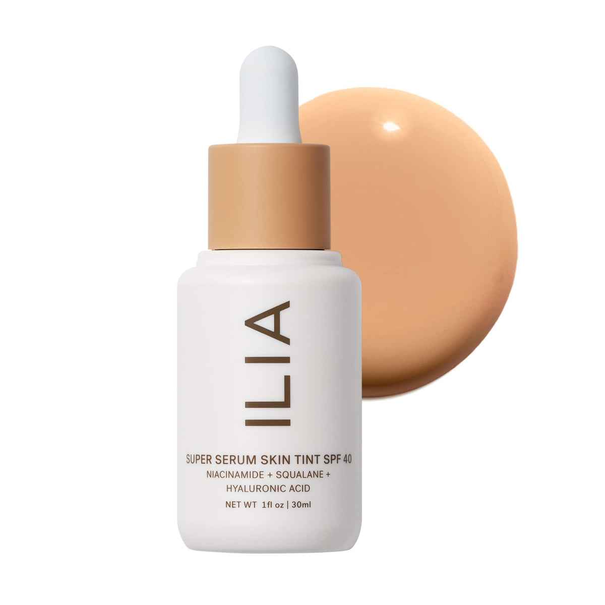 ILIA Super Serum Skin Tint SPF 40 Paloma ST9 front view