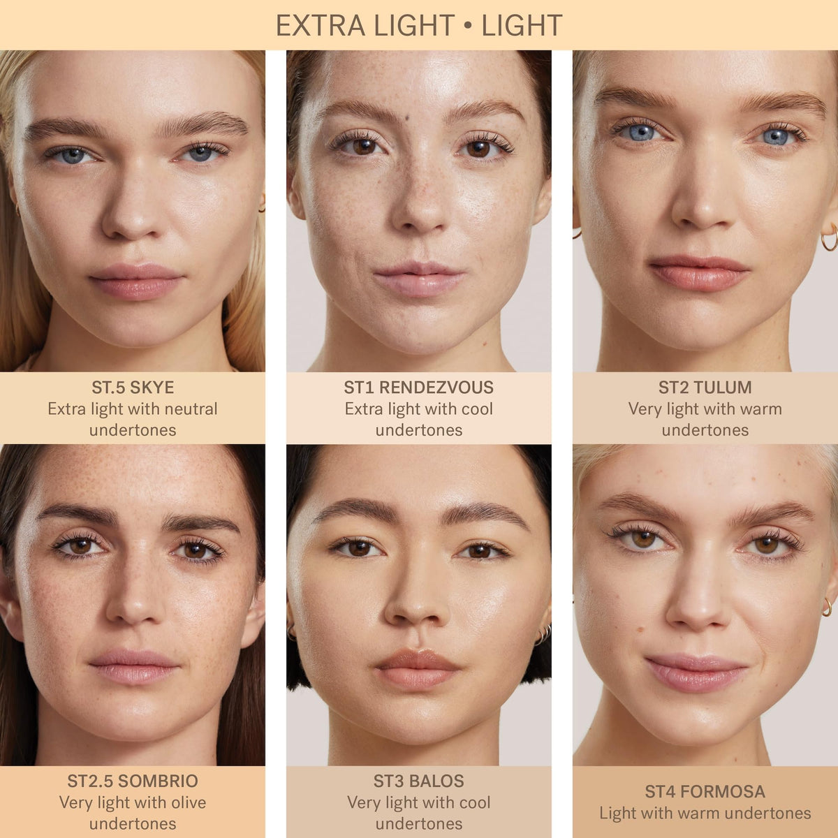ILIA Super Serum Skin Tint SPF 40 Rendezvous ST1 swatch