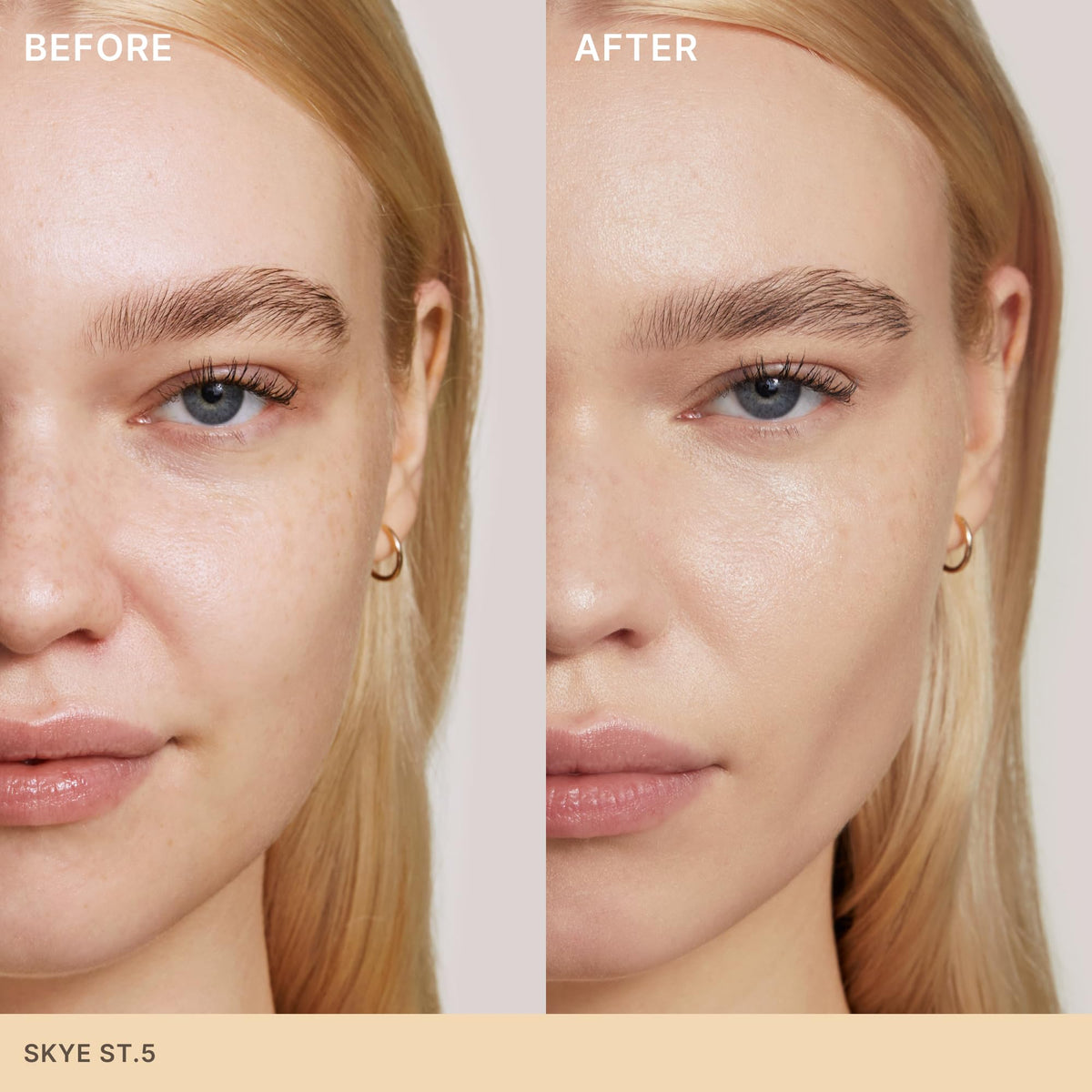 ILIA Super Serum Skin Tint SPF 40 Skye ST.5 texture close-up