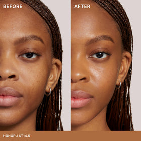 ILIA Super Serum Skin Tint SPF 40 texture swatch