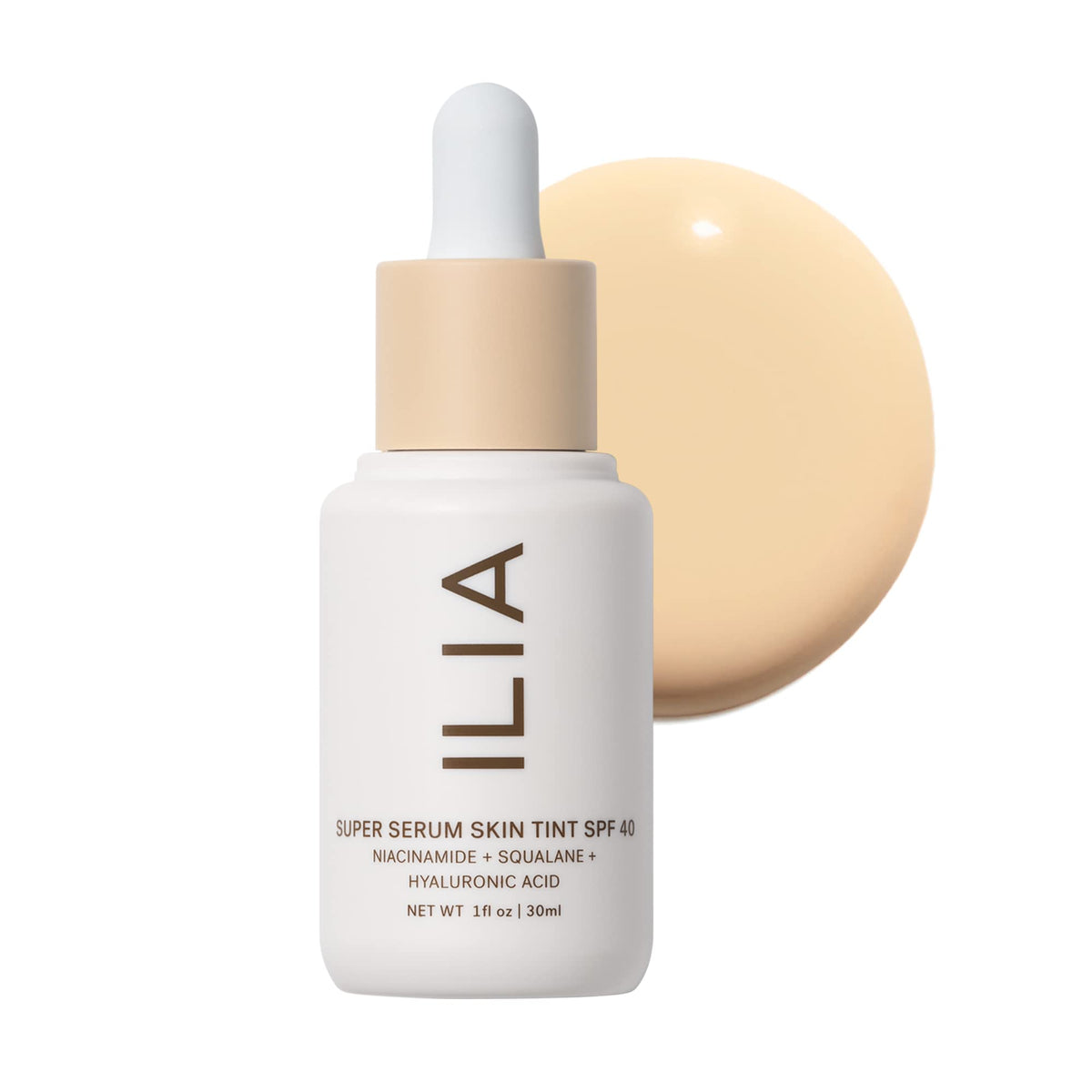 ILIA Super Serum Skin Tint SPF 40 Tulum ST2 front view