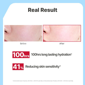 Illiyoon Ceramide Ato Concentrate Cream 500ml application on skin