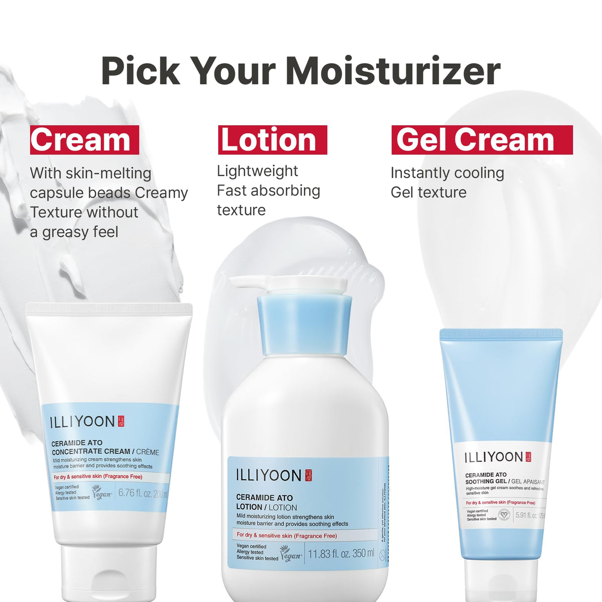 Illiyoon Ceramide Ato Soothing Gel with natural ingredients