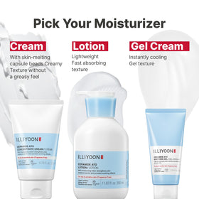 Illiyoon Ceramide Ato Soothing Gel with natural ingredients