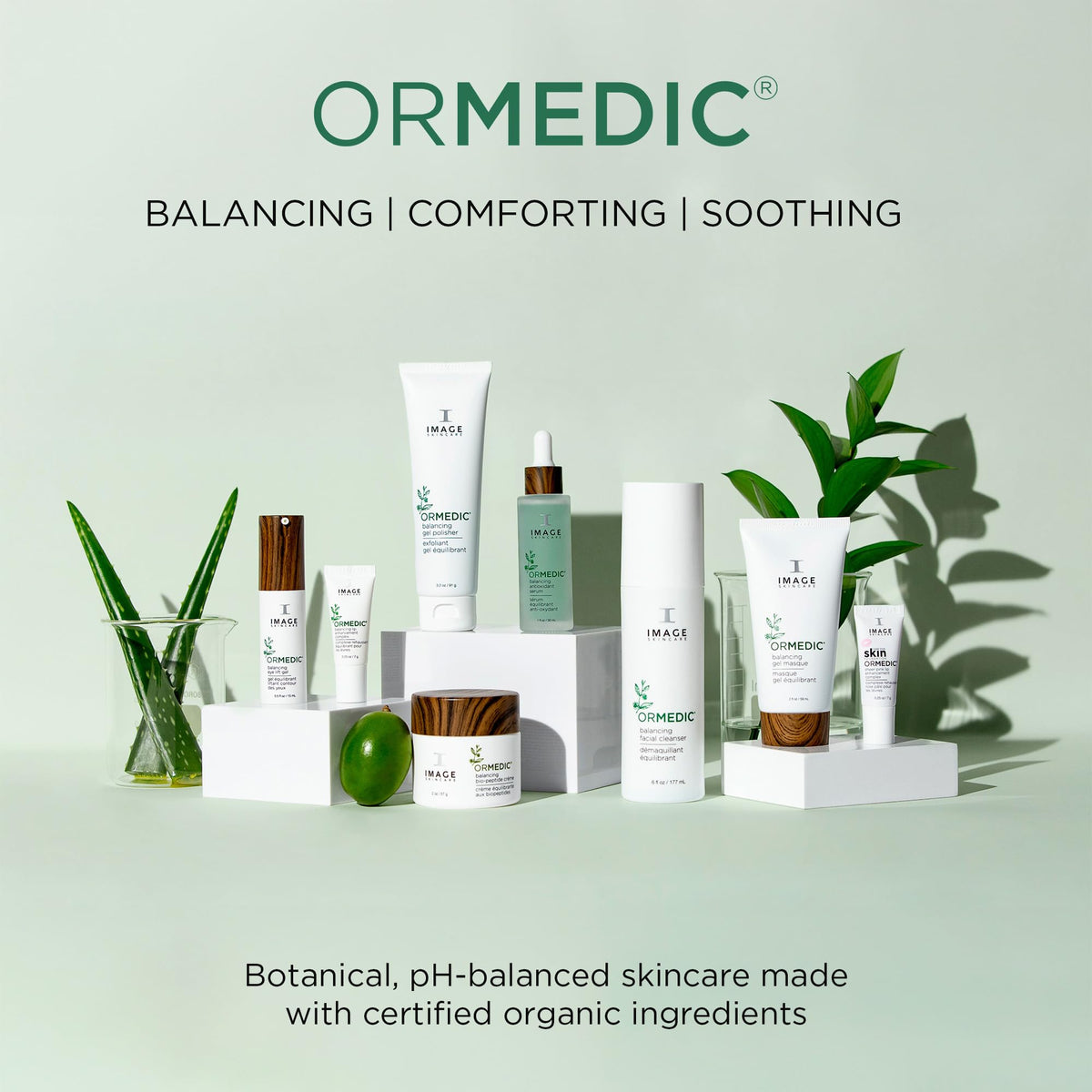 IMAGE Skincare ORMEDIC Lip Complex showing sheer pink tint