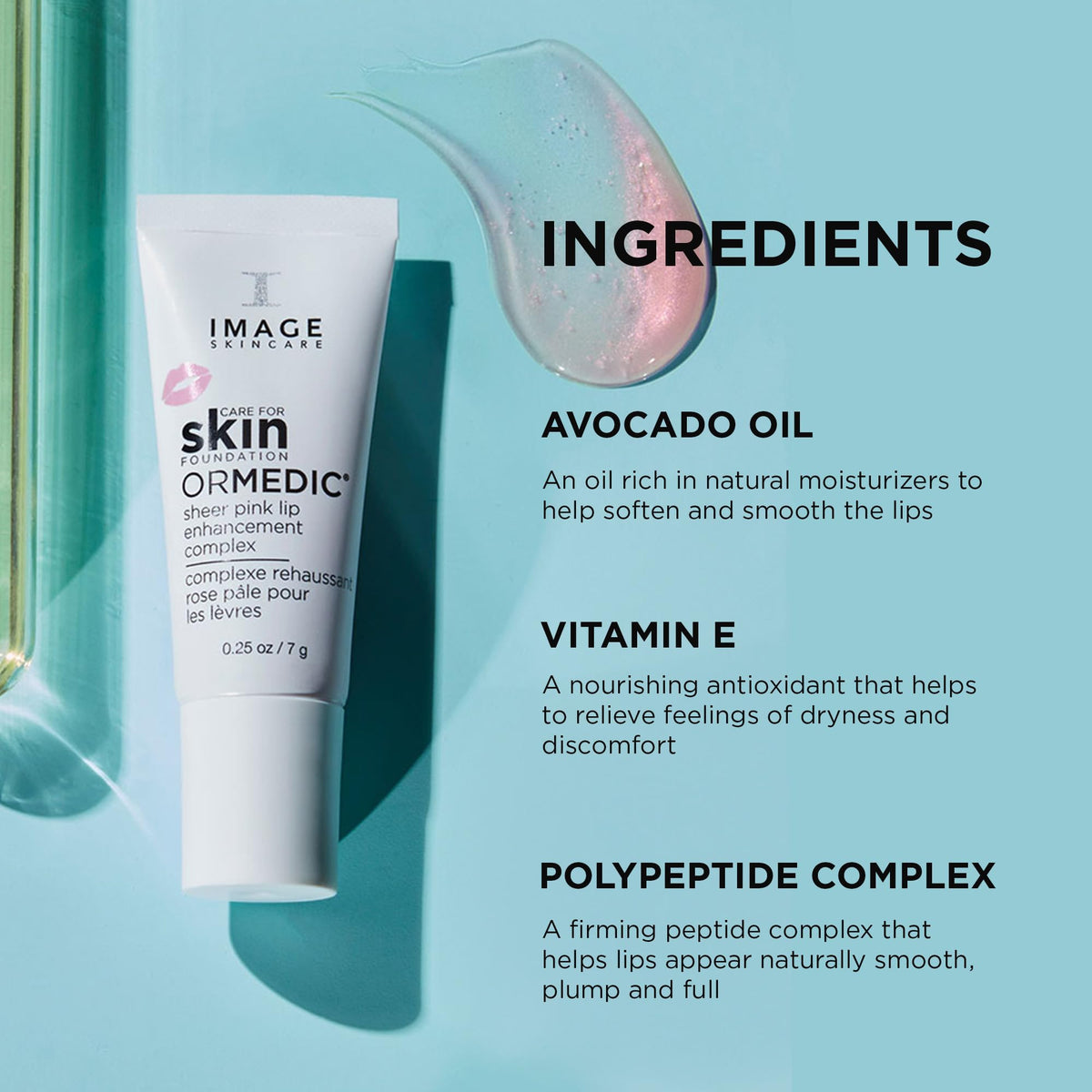 IMAGE Skincare ORMEDIC Lip Complex with avocado oil and vitamin E